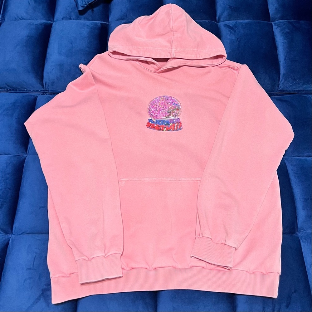Ssstufff Supermarket - Rose Pink Tokyo Snowglobe Hoodie!